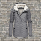Winter Jacket with Hood | Fleece Lining